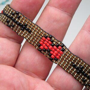 Work of Art Hand Made Beaded Bracelets Colorful